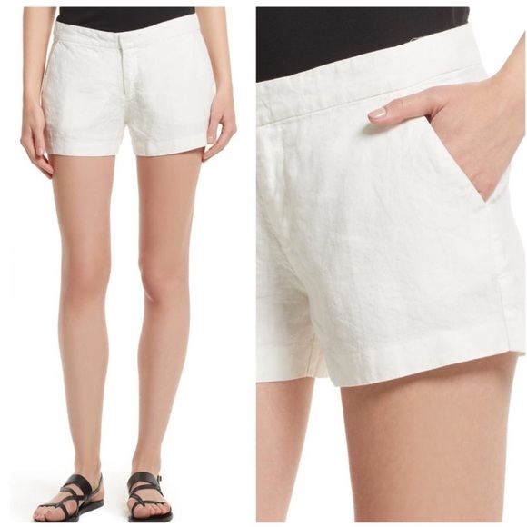Joie Pants - Joie Merci Linen Shorts